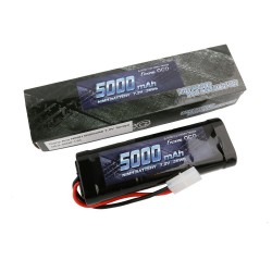 Gens ace Batterie NiMh 7.2V-5000Mah (Tamiya) 135x48x25mm 420g
