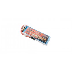 Gens ace Batterie Rx LiPo 2S-7.4V-2600 (prise JR) 92g - Droite