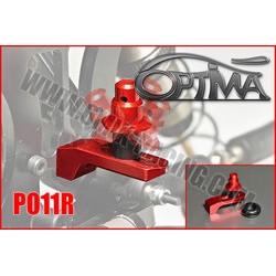 PO11R - Support de carrosserie AR optima rouge