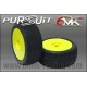 Pneus 6MIK pursuit en gomme CS monté collé (la paire)