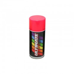 BOMBE DE PEINTURE ULTIMATE ROUGE FLUO