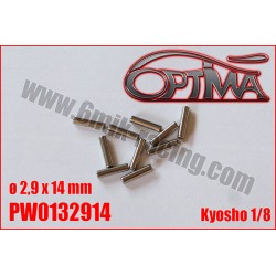 Goupille de cardans pour KYOSHO MP9 et MP10