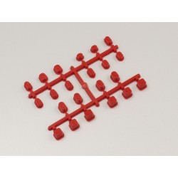 BAGUES DE SUSPENSION INFERNO MP9 / ROUGE