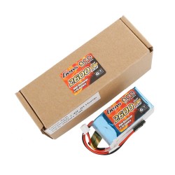 Gens ace Batterie Rx LiPo 2S-7.4V-2600 JR